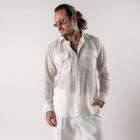 Camicia velata a righe