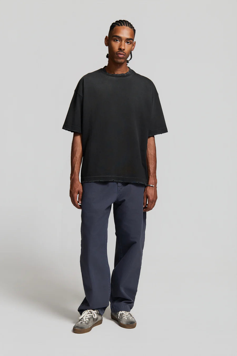 Distressed oversized HQ T-shirt