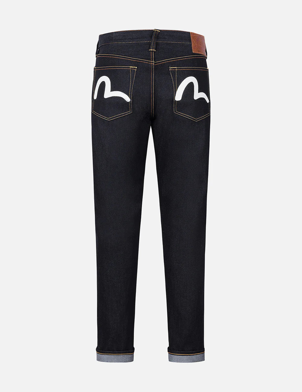 Jeans Seagull print taper fit