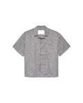 Pinstripe Wool-Blend Shirt