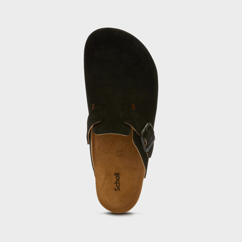 Suede clogs - Black