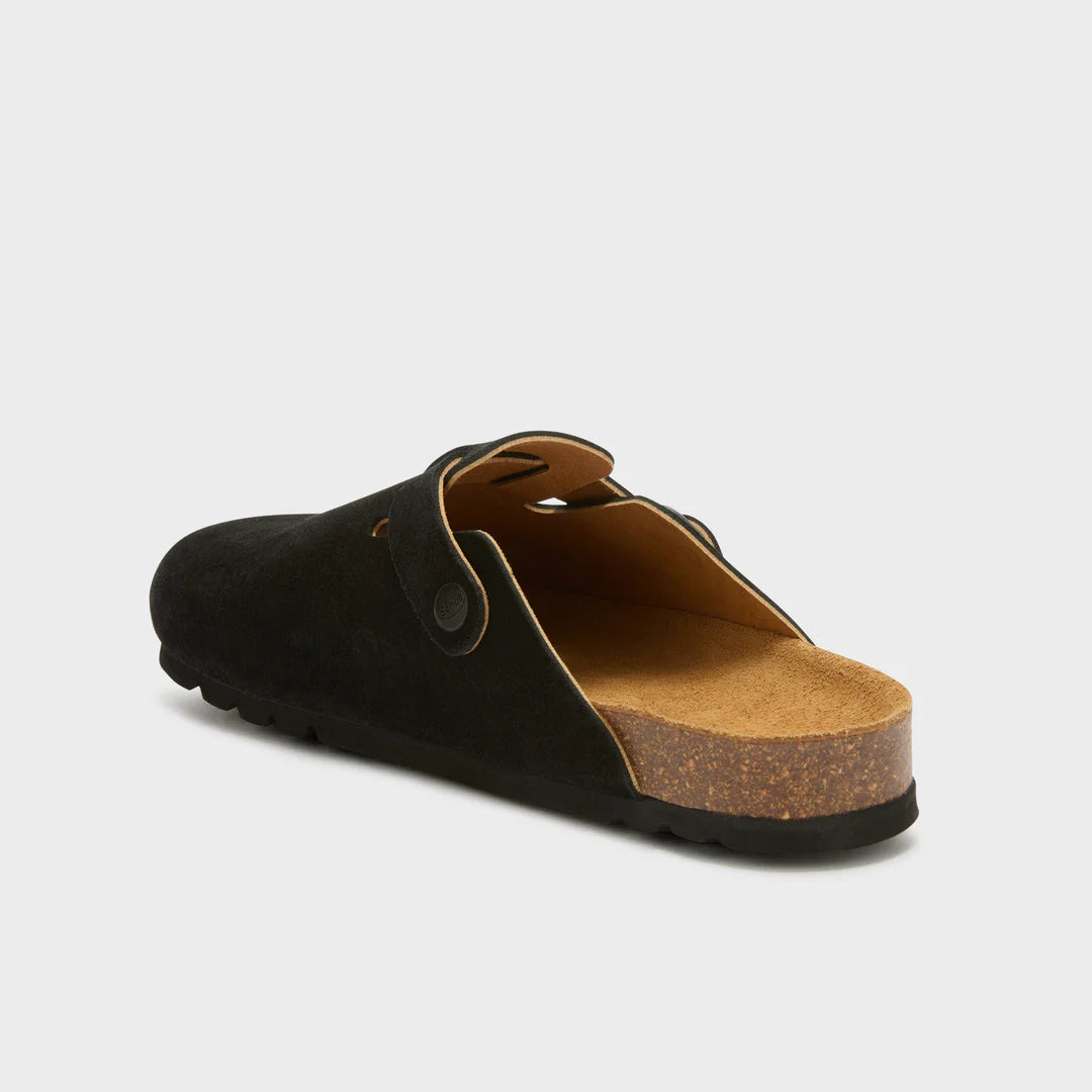 Suede clogs - Black