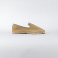 Mocassino slippers in pelle scamosciata