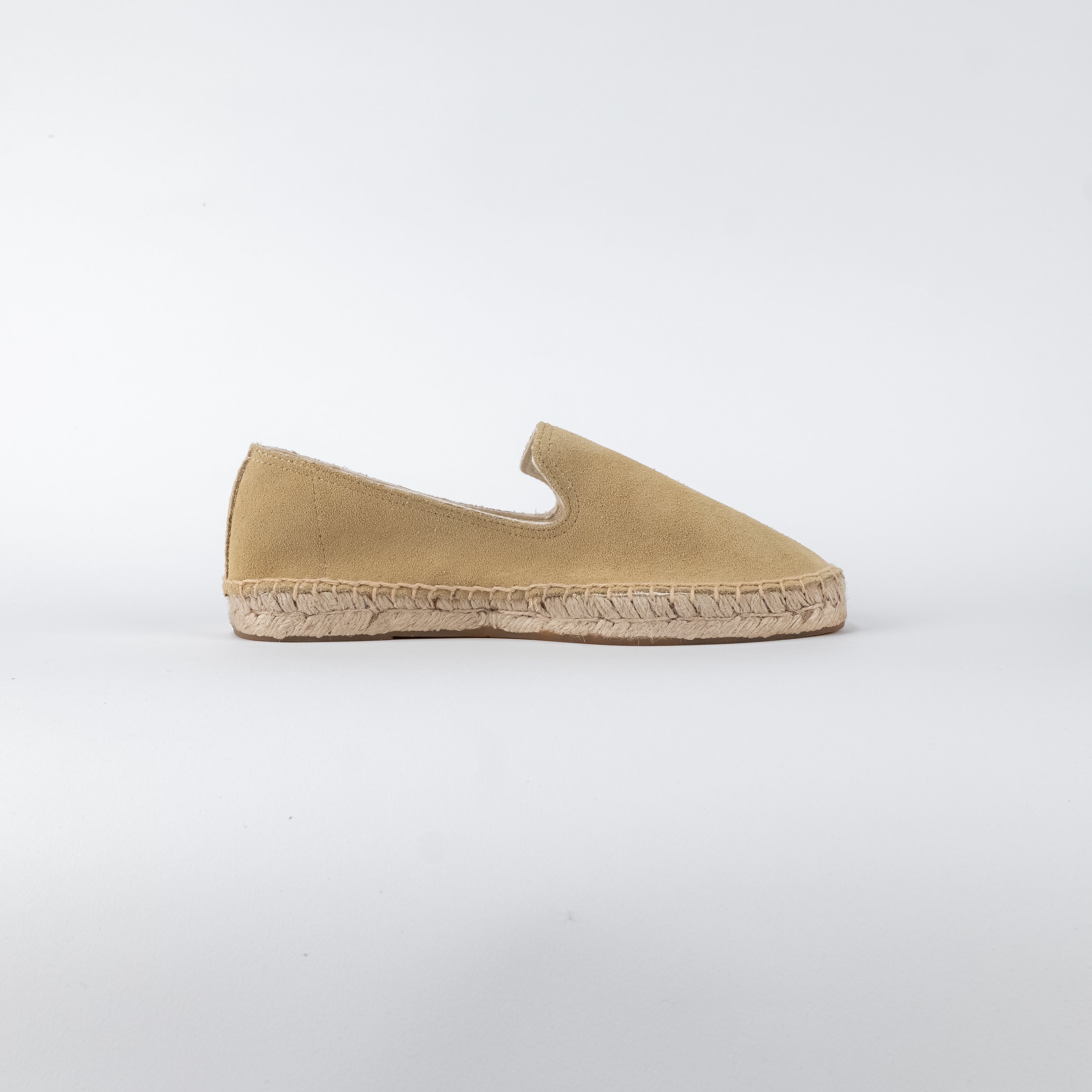 Mocassino slippers in pelle scamosciata