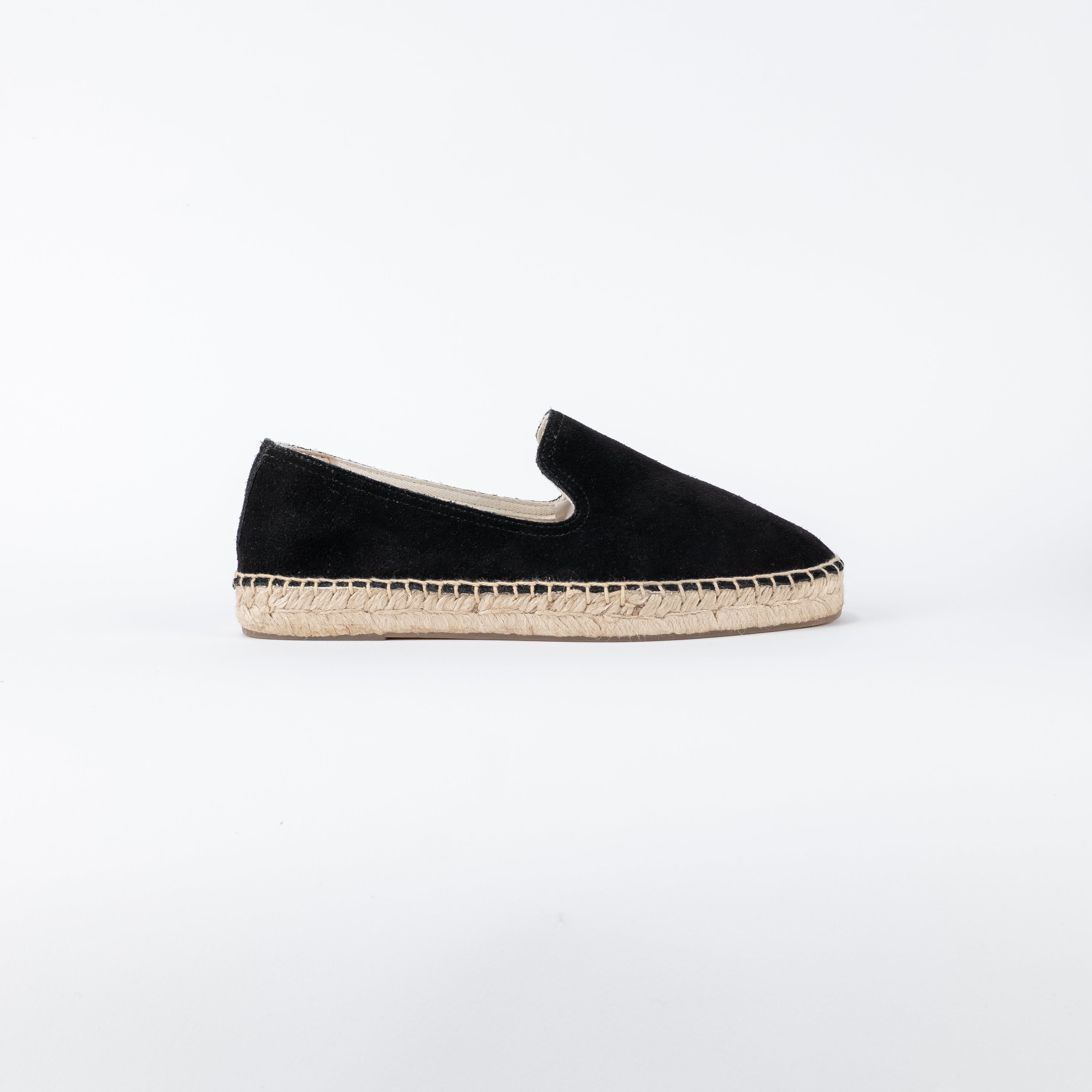Mocassino slippers in pelle scamosciata