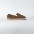 Mocassino slippers in pelle scamosciata