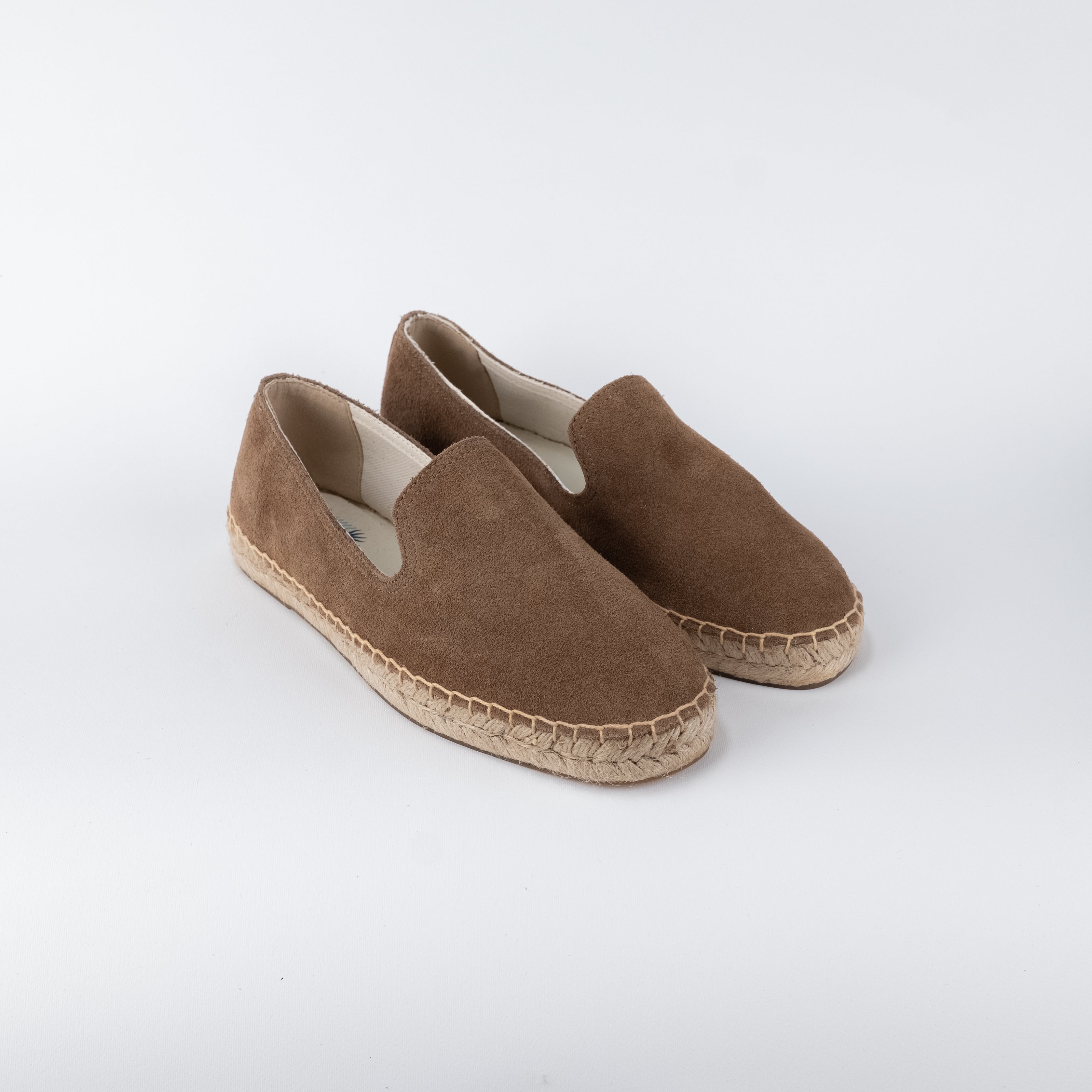 Mocassino slippers in pelle scamosciata