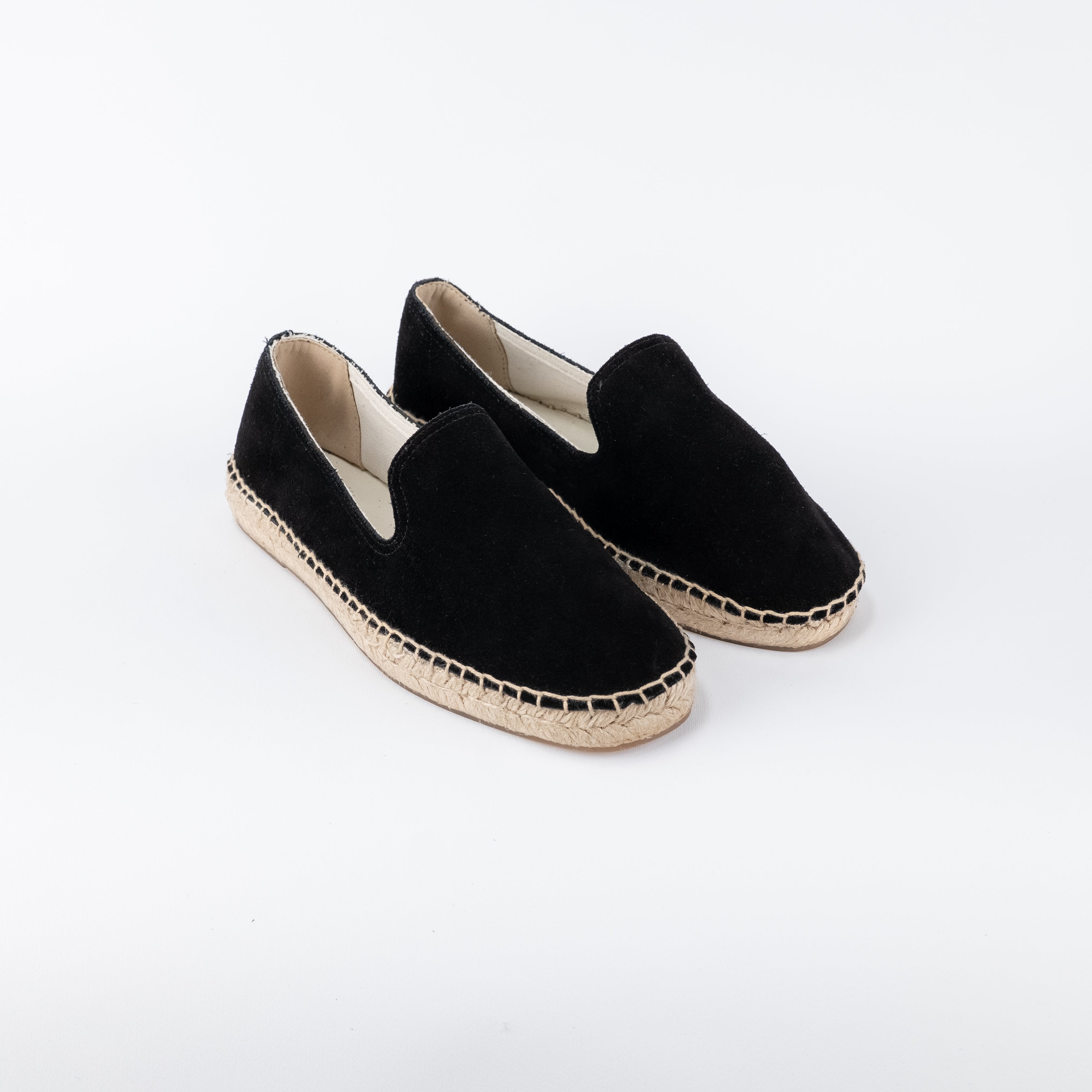Mocassino slippers in pelle scamosciata