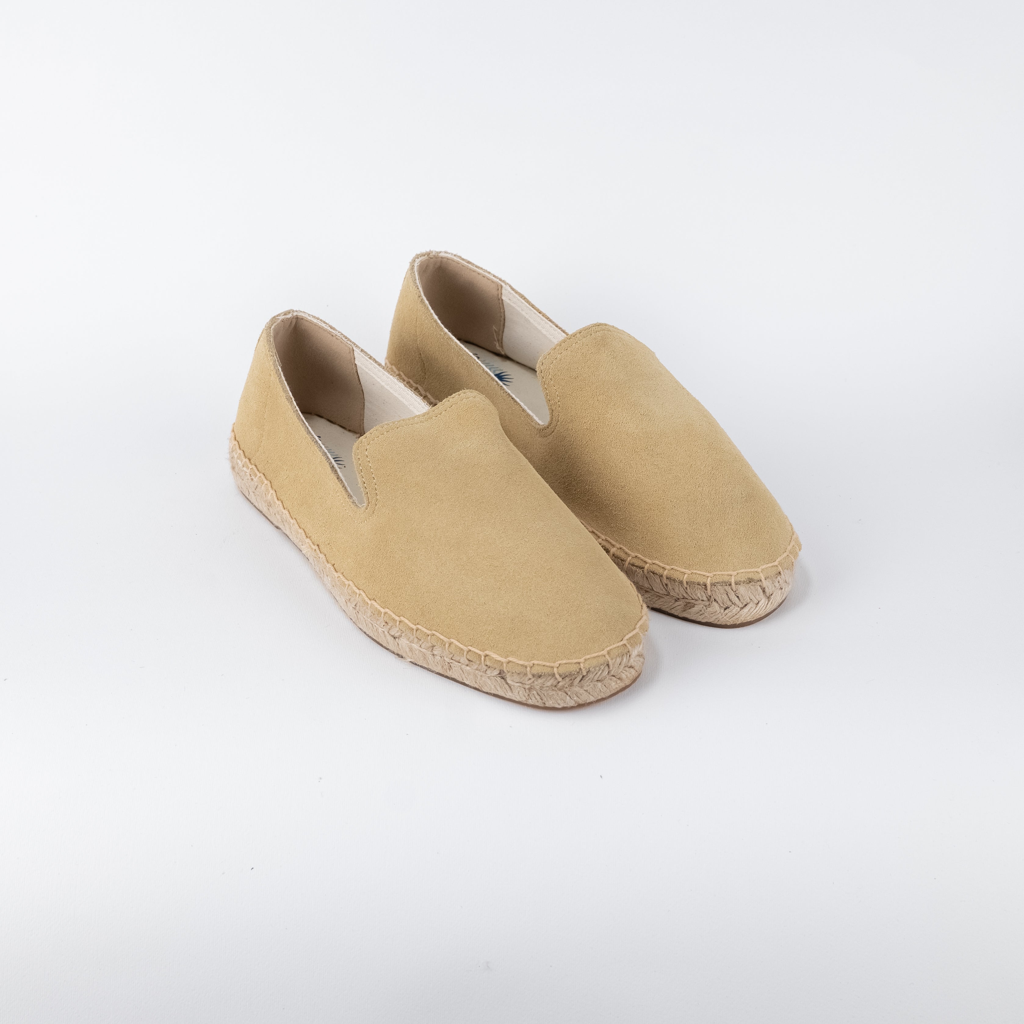 Mocassino slippers in pelle scamosciata
