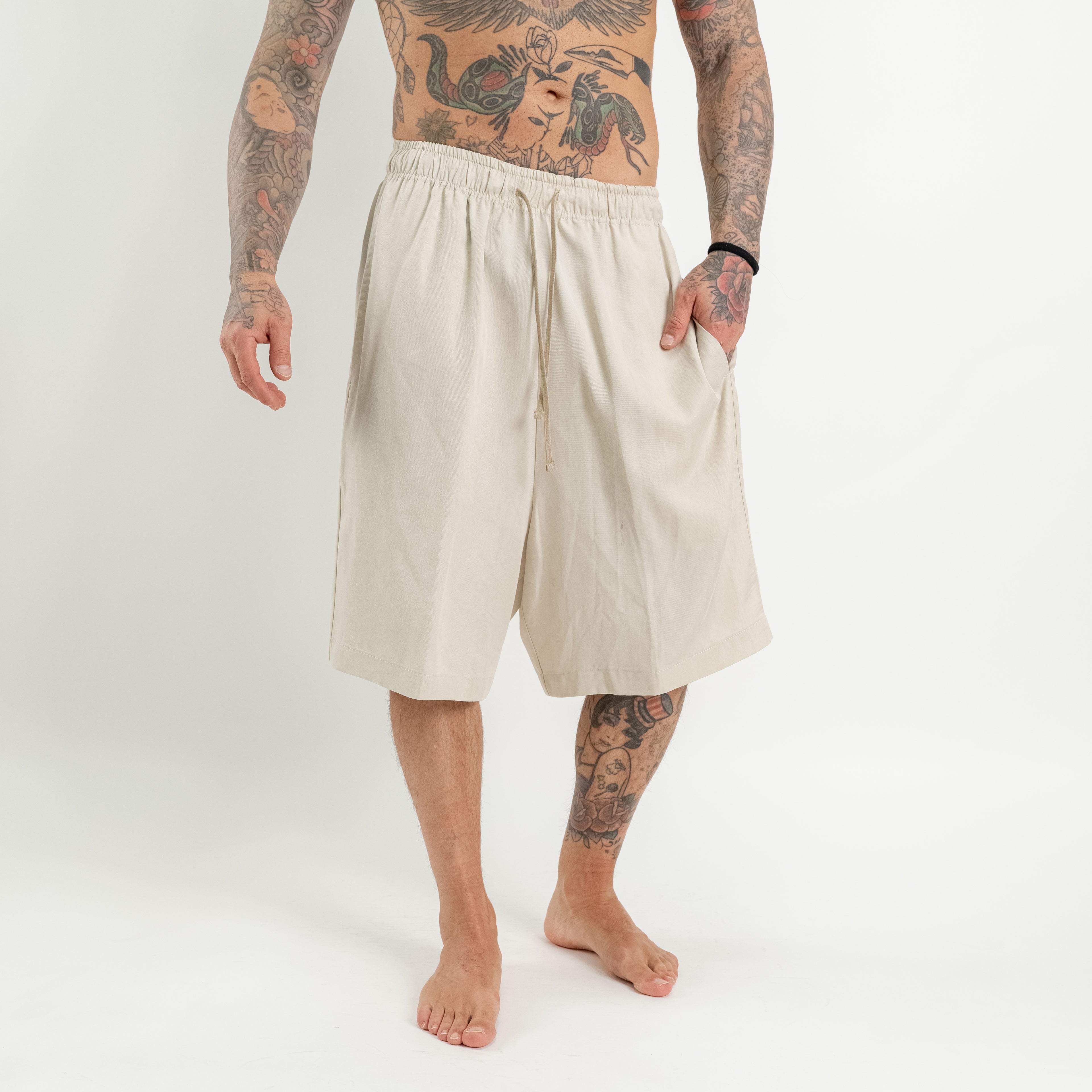Bermuda con elastico loose fit