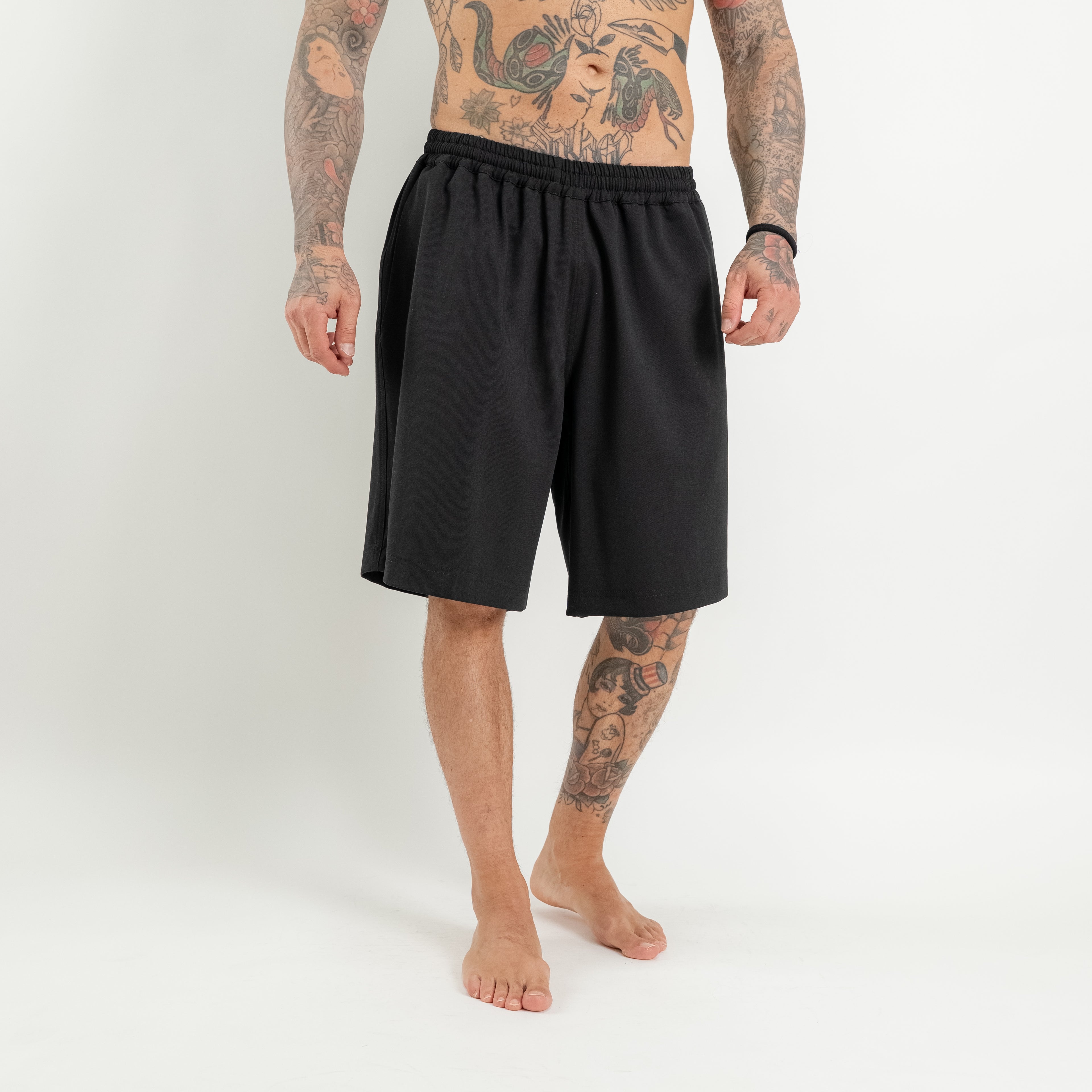 Relaxed fit Bermuda shorts