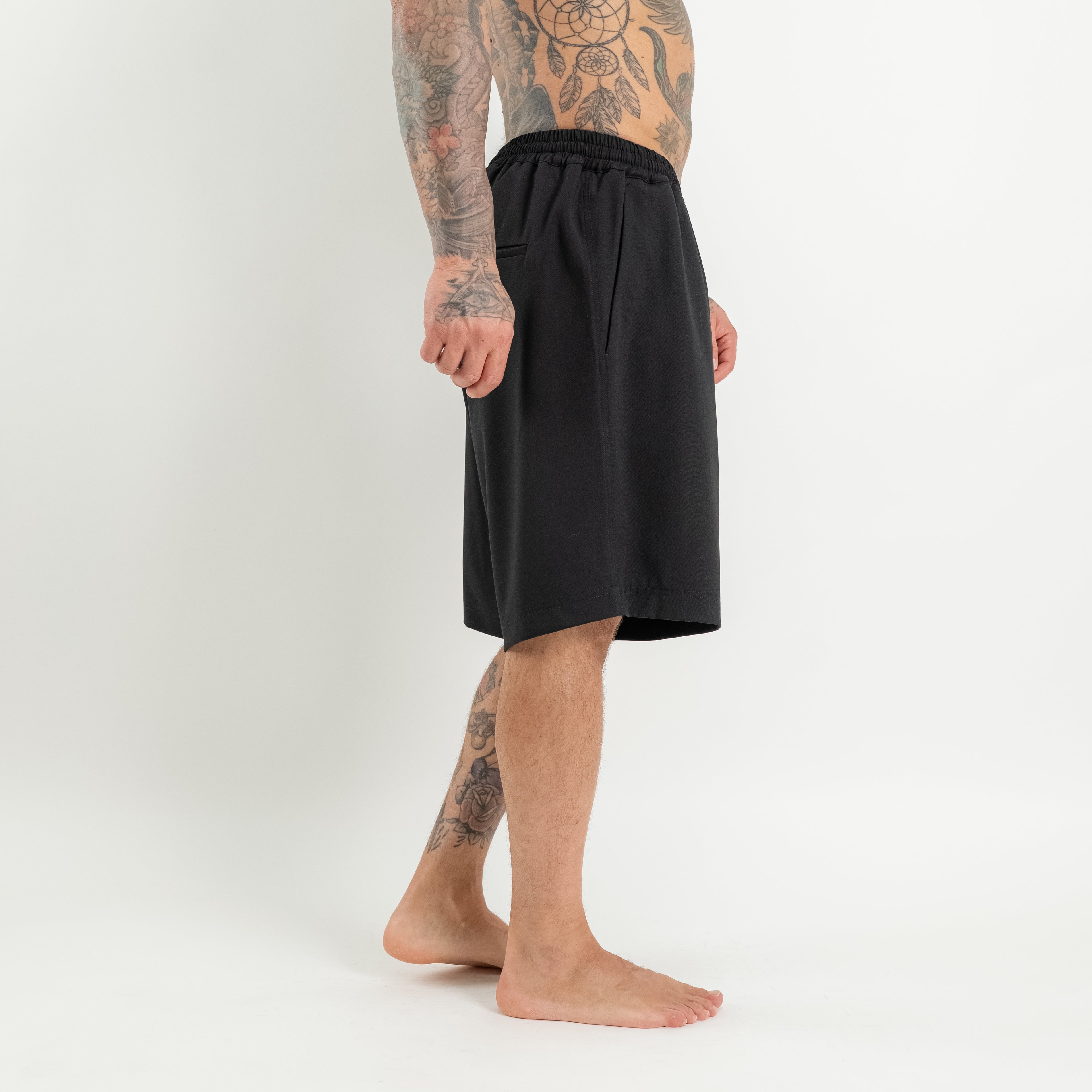 Relaxed fit Bermuda shorts