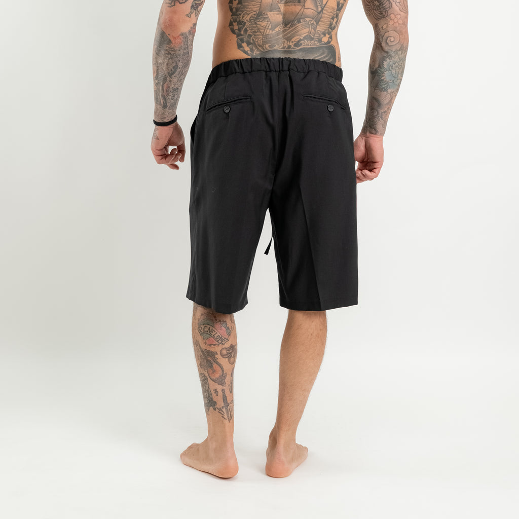 Bermuda doppia pinces con coulisse