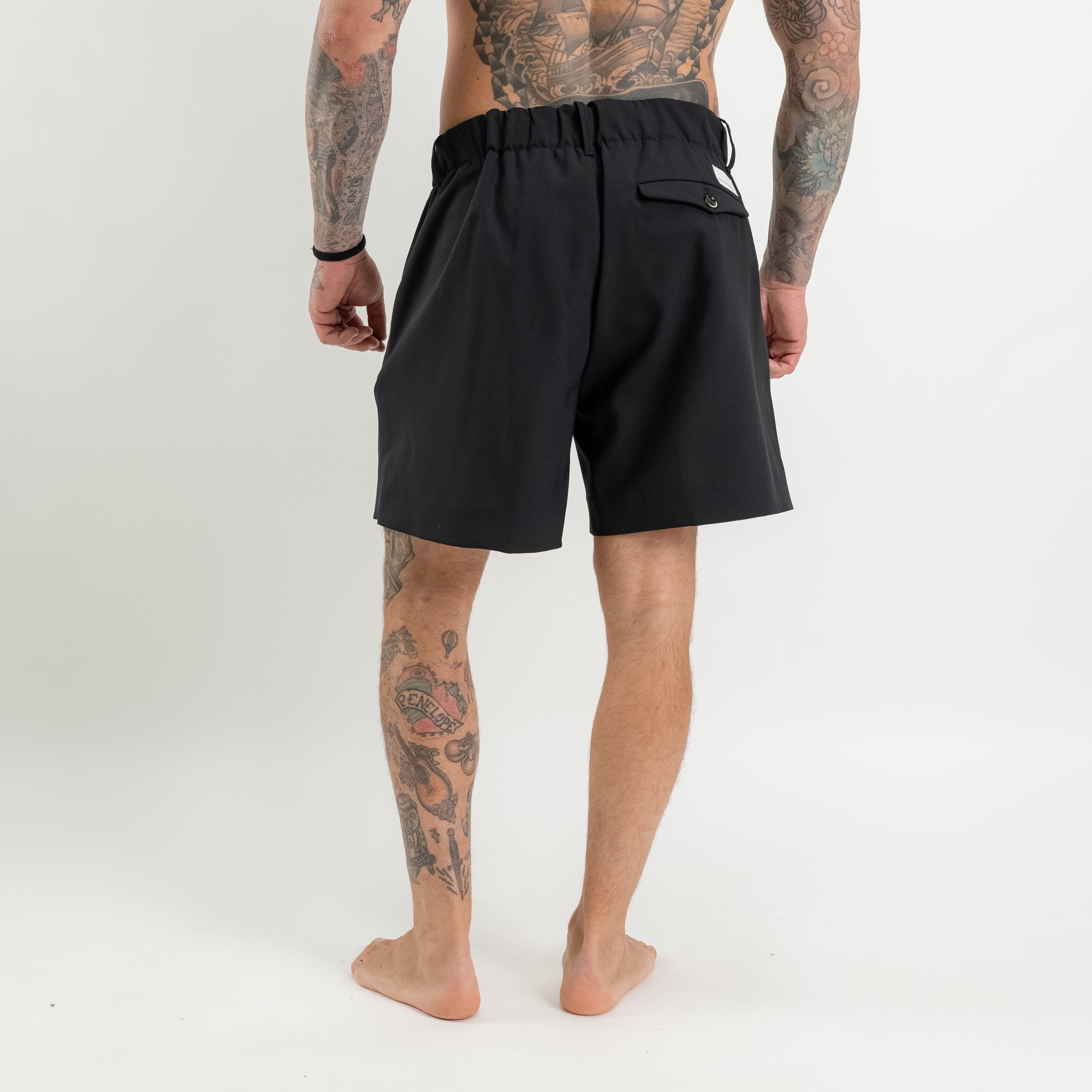 Bermuda in cotone Easy-Waist