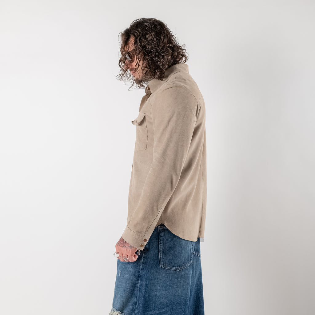 Suede shirt