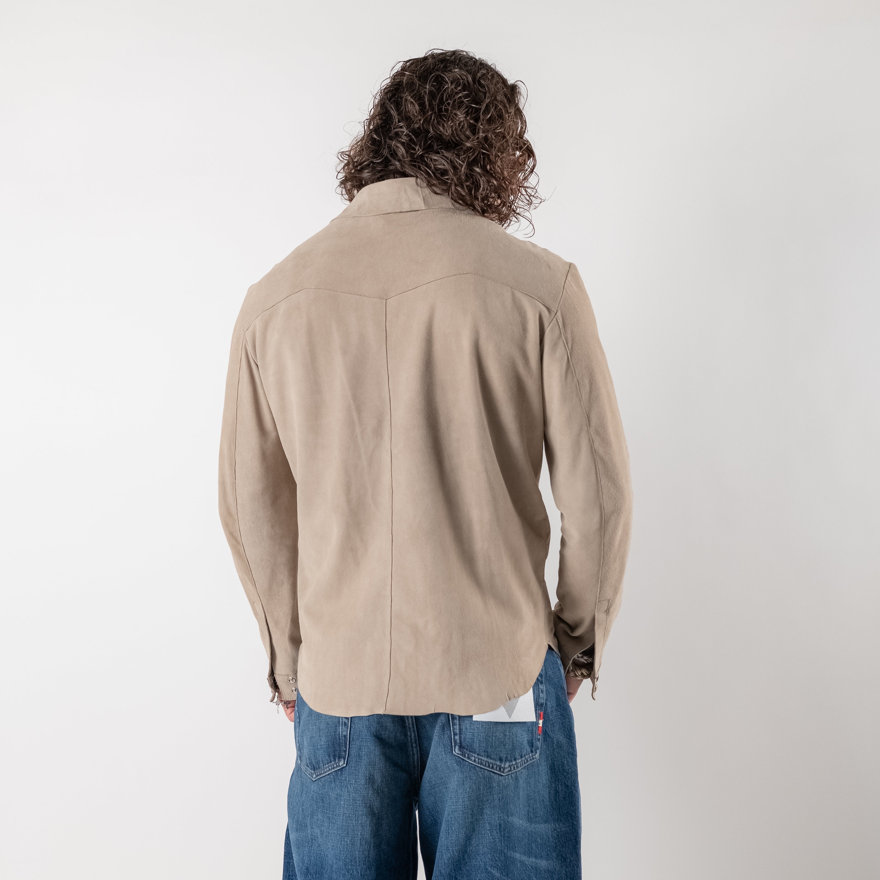 Suede shirt