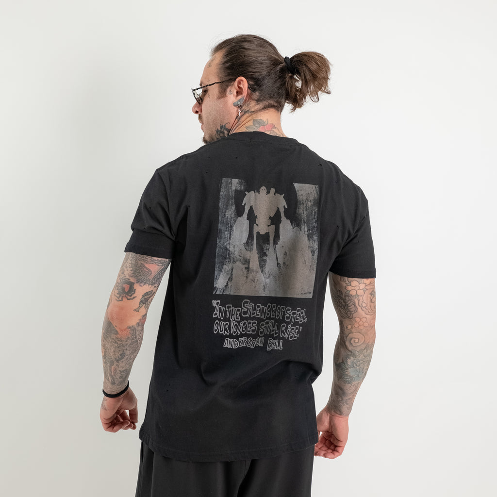 Alien graphic print t-shirt