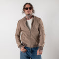 Suede College with zip