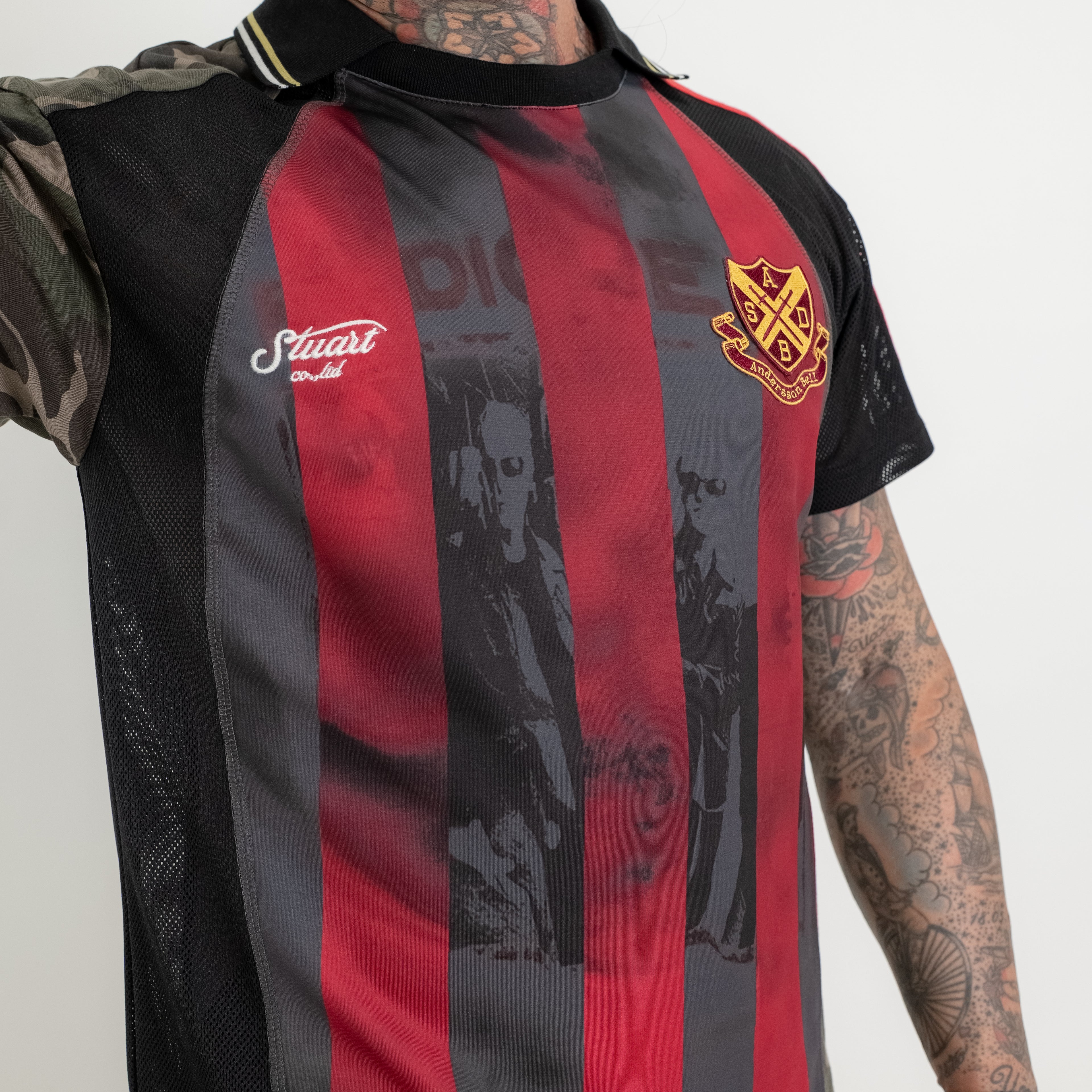 Reworked football T-shirt