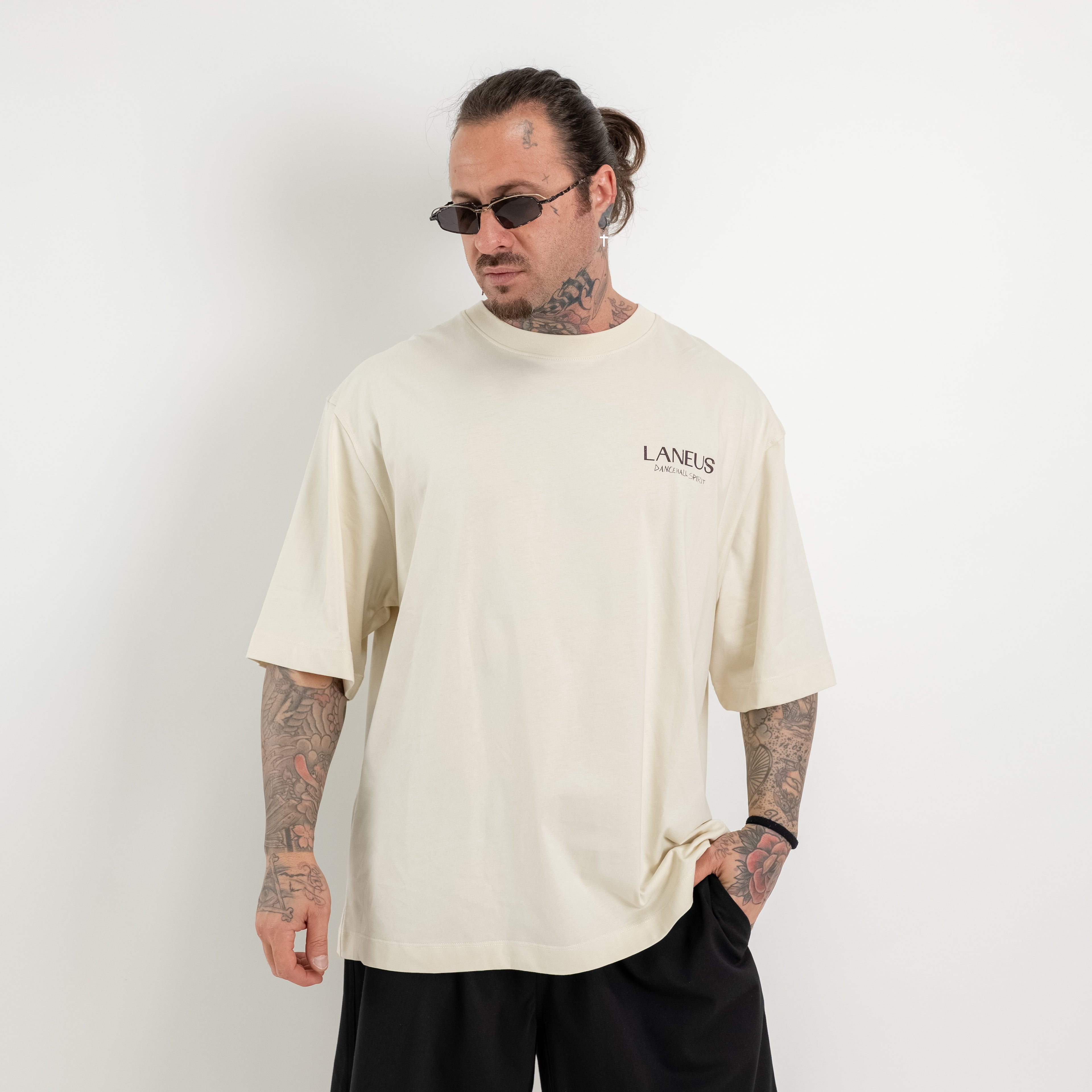 Oversize jersey T-shirt