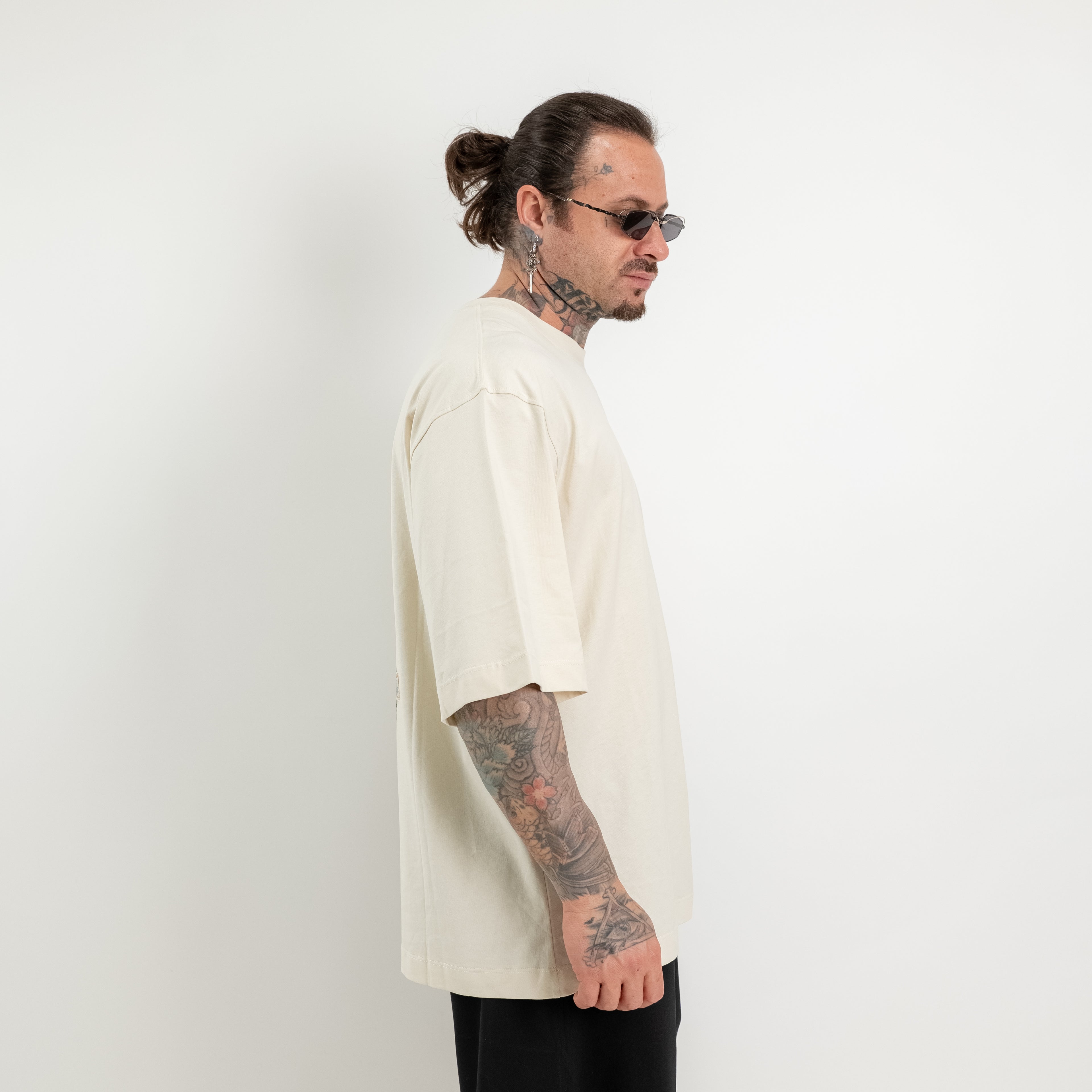 Oversize jersey T-shirt