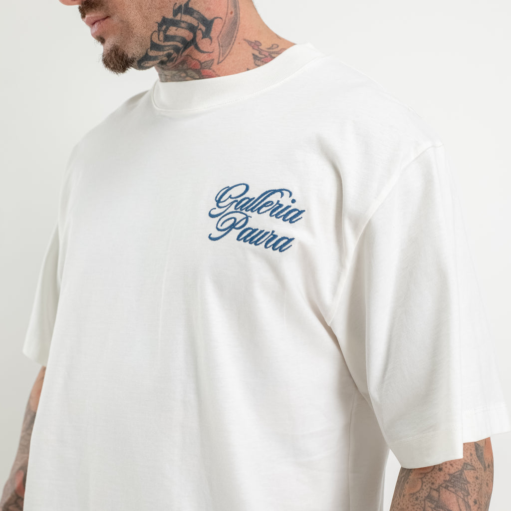 Oversized embroidered T-shirt