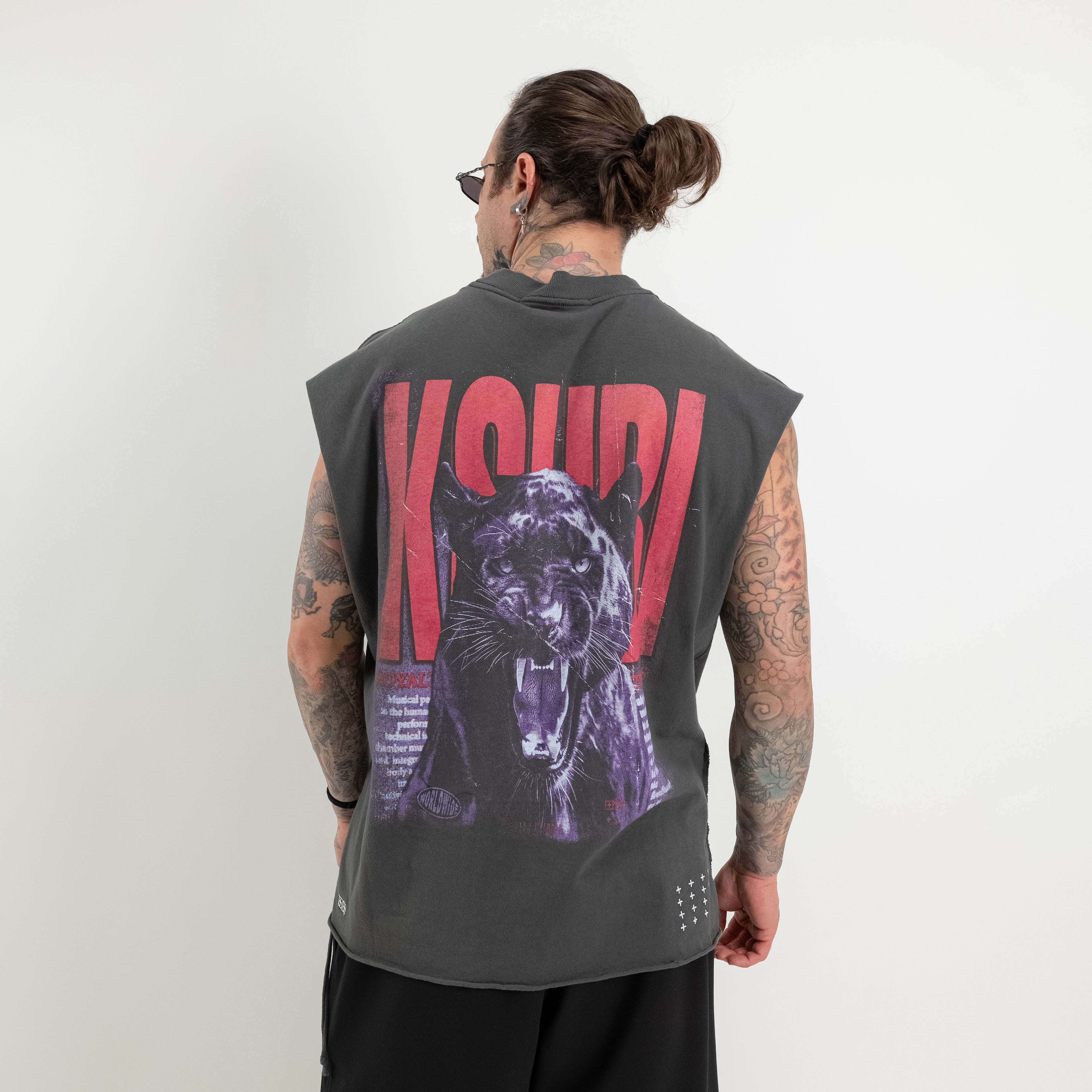 Panthera print tank top
