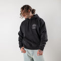 Hooded sweatshirt with shell logo