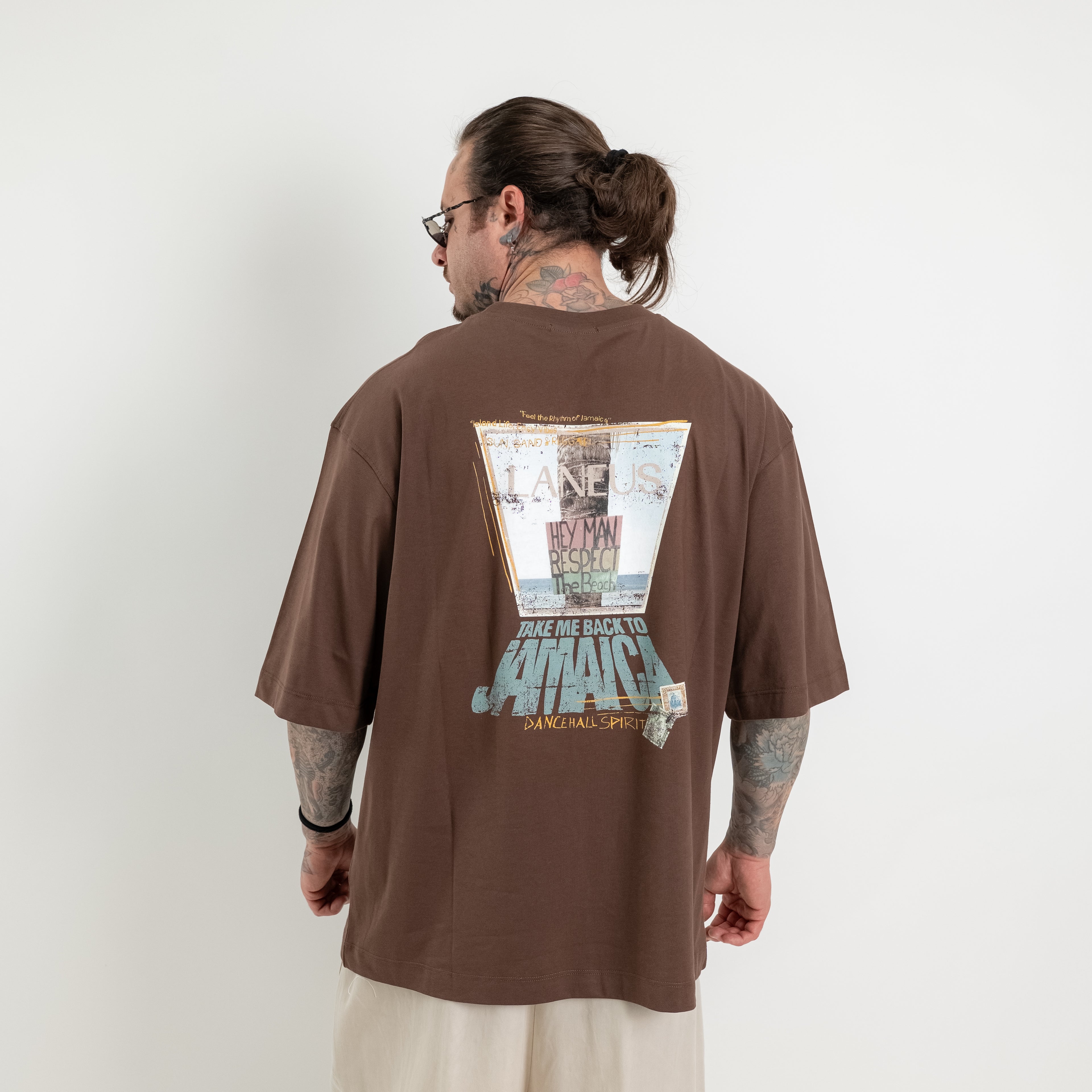 Oversized jersey T-shirt
