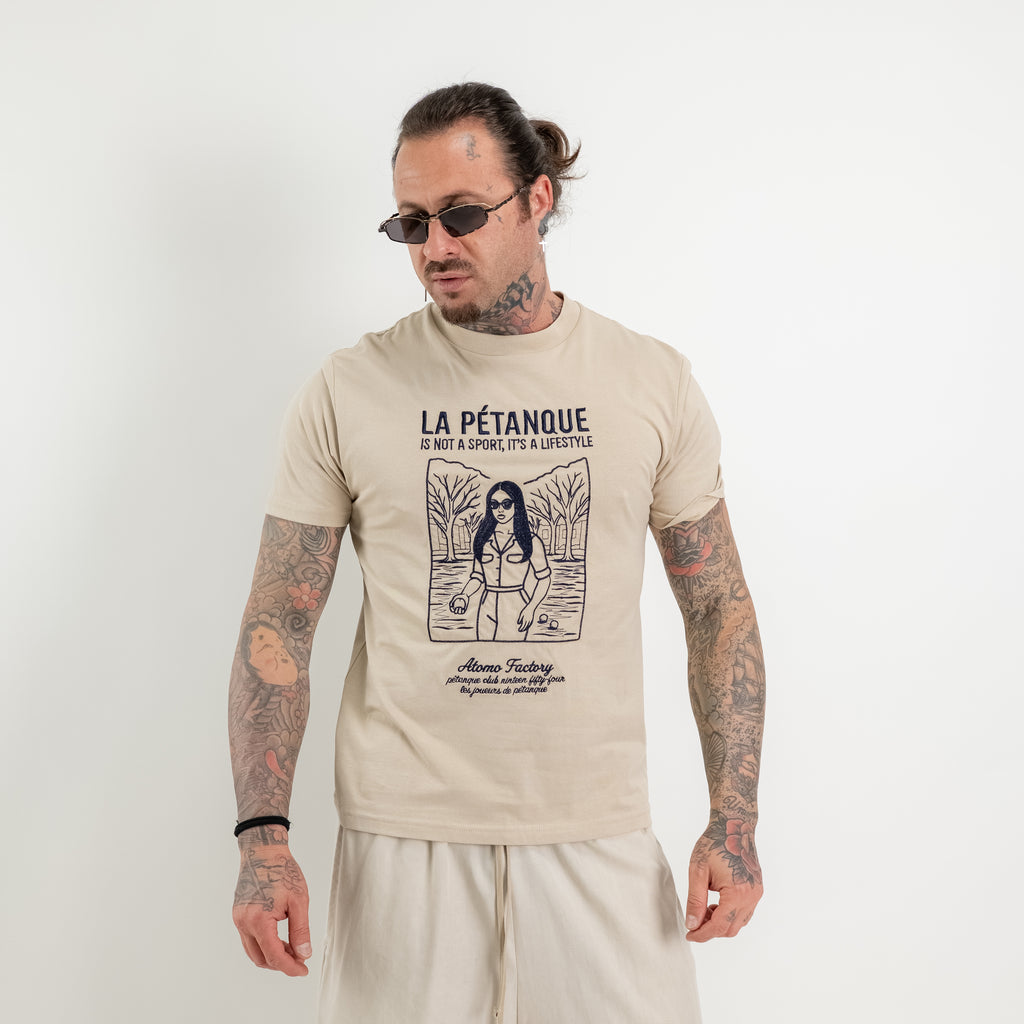 T-shirt stampa La Pétanque