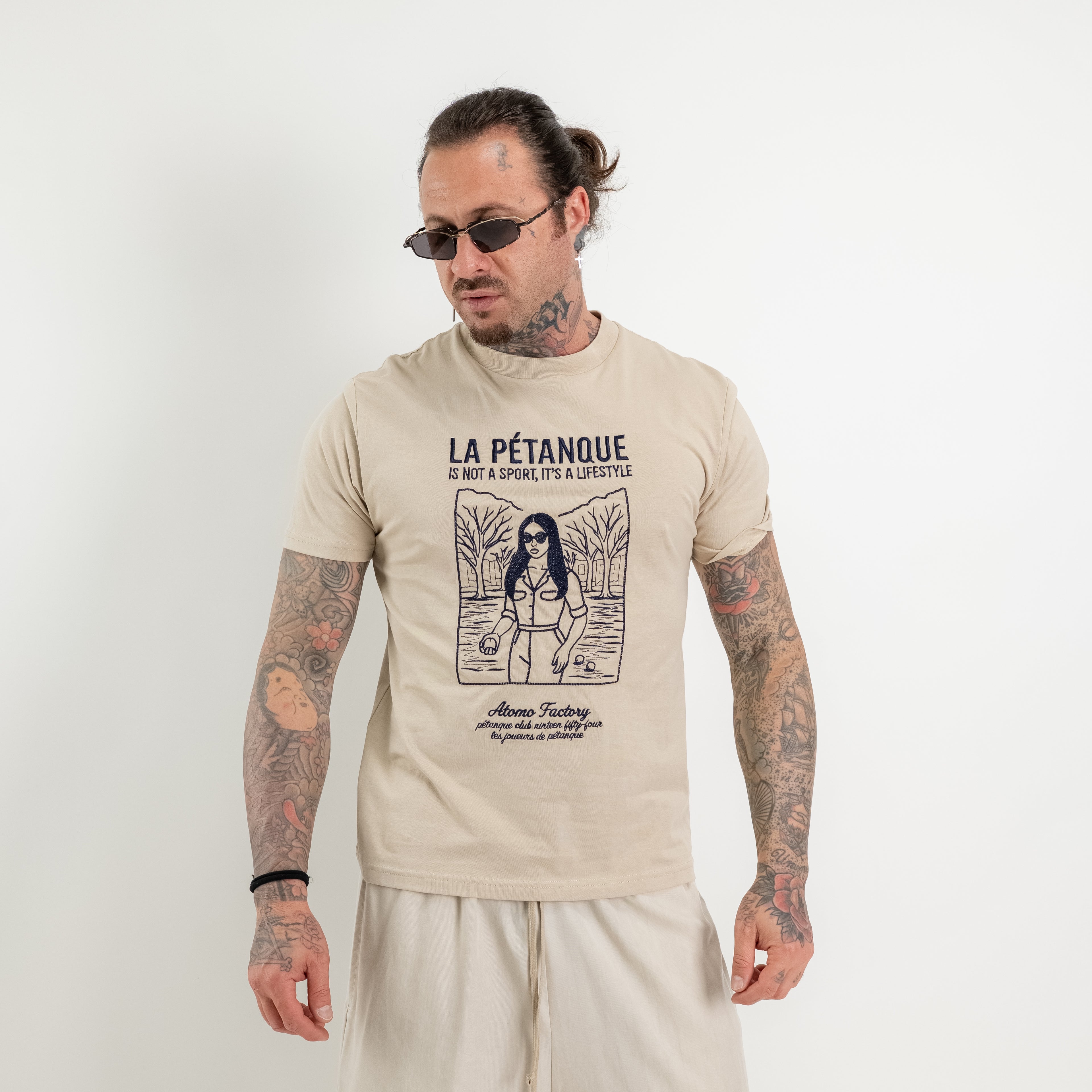T-shirt stampa La Pétanque