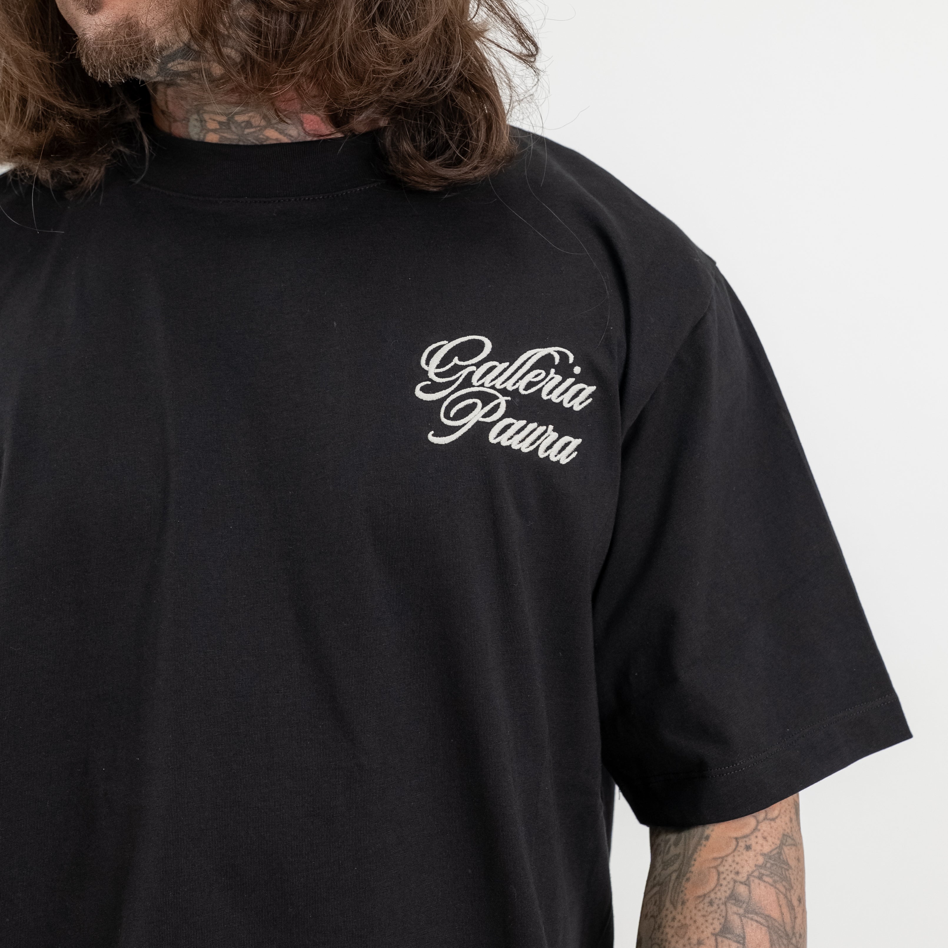 Oversized embroidered T-shirt