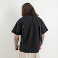 T-Shirt fresco lana con nastri retro