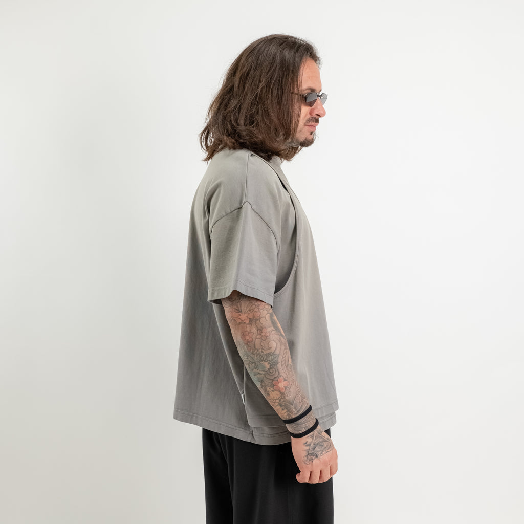 Double-layered t-shirt