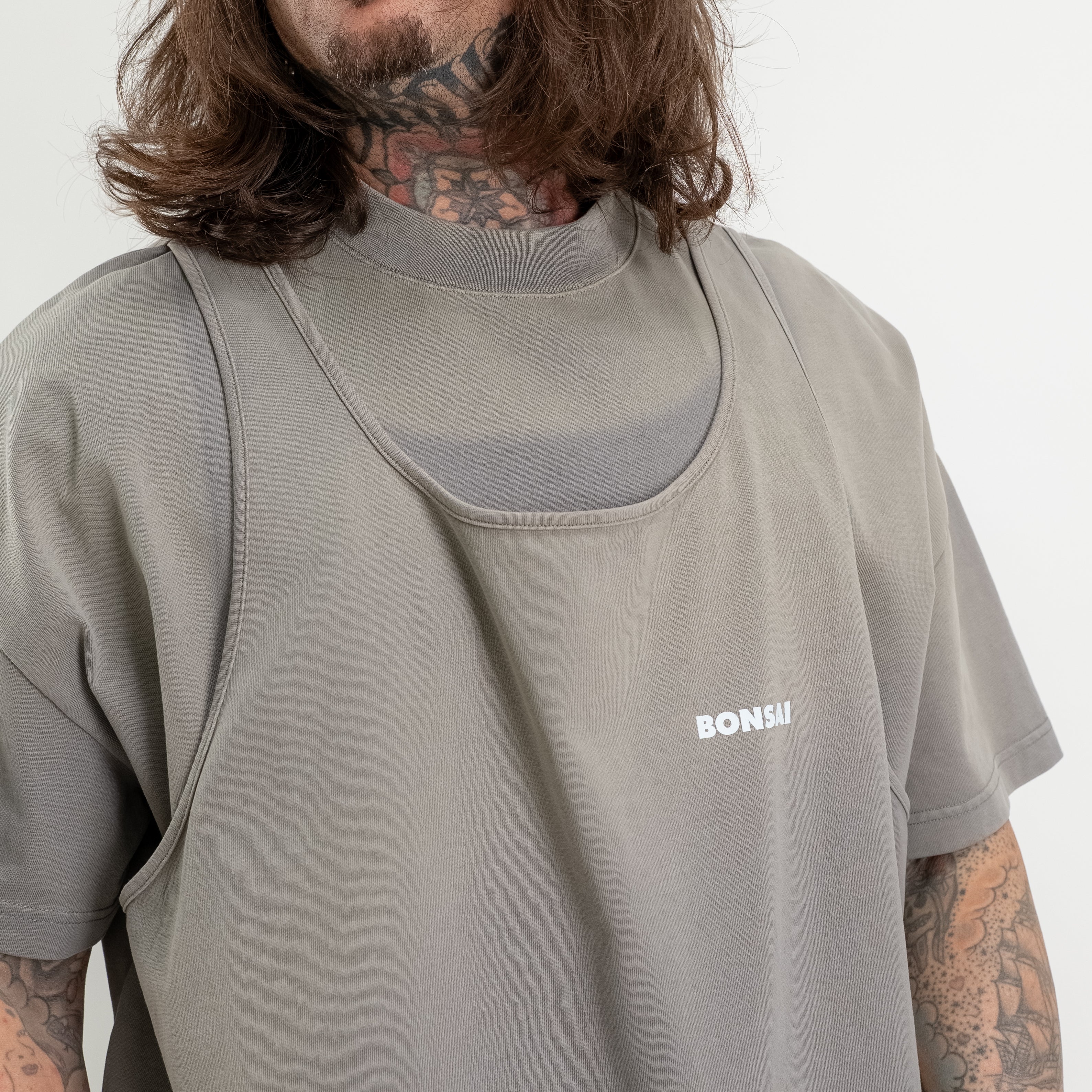 Double-layered t-shirt