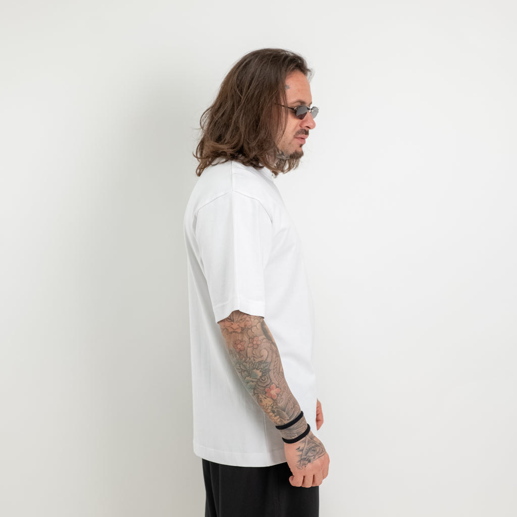 T-shirt over  logo
