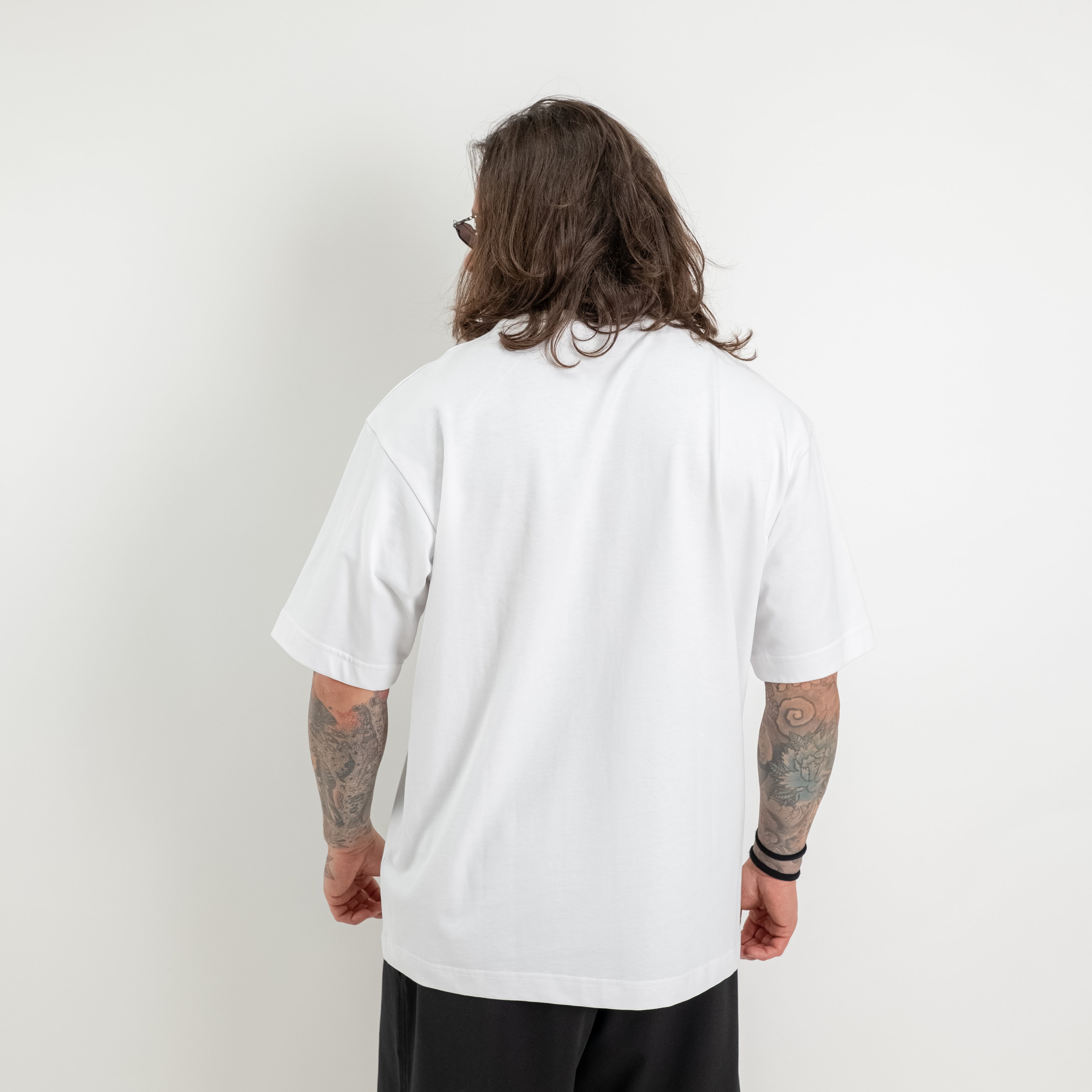 T-shirt over  logo