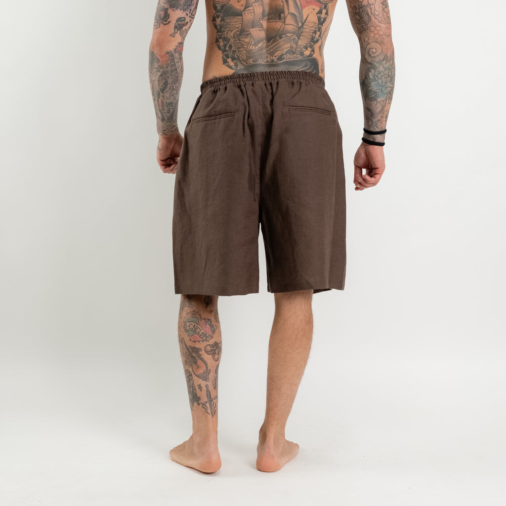 Bermuda loose fit in lino