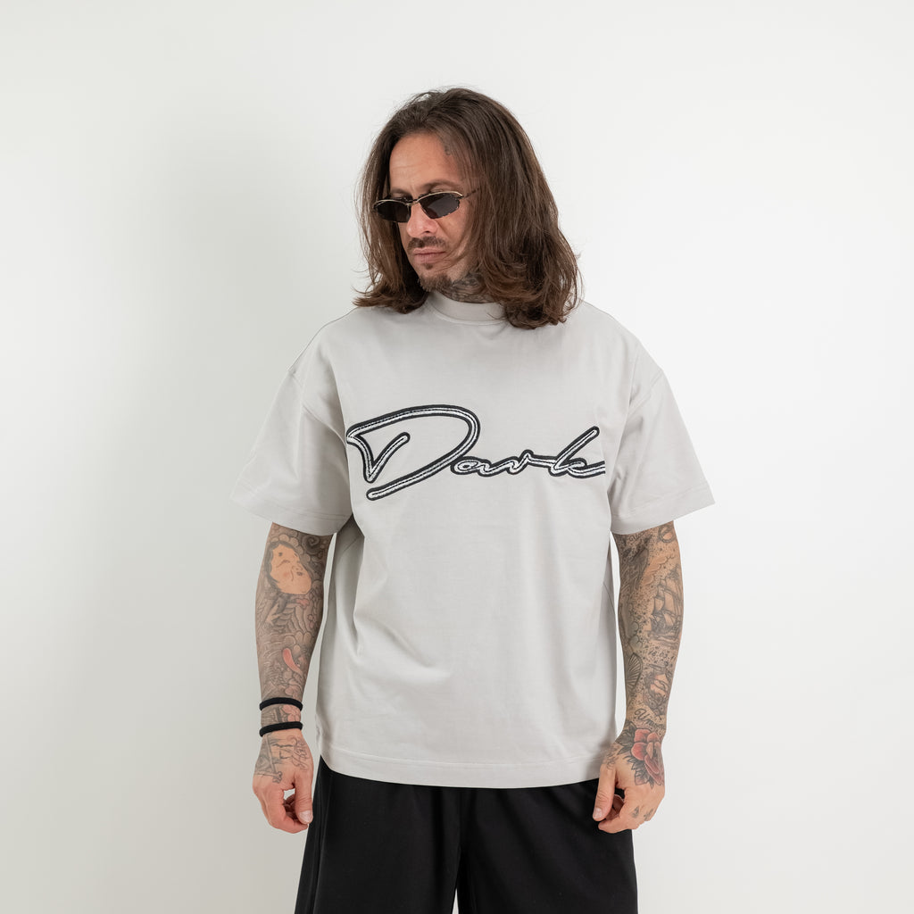 T-Shirt logo ricamato