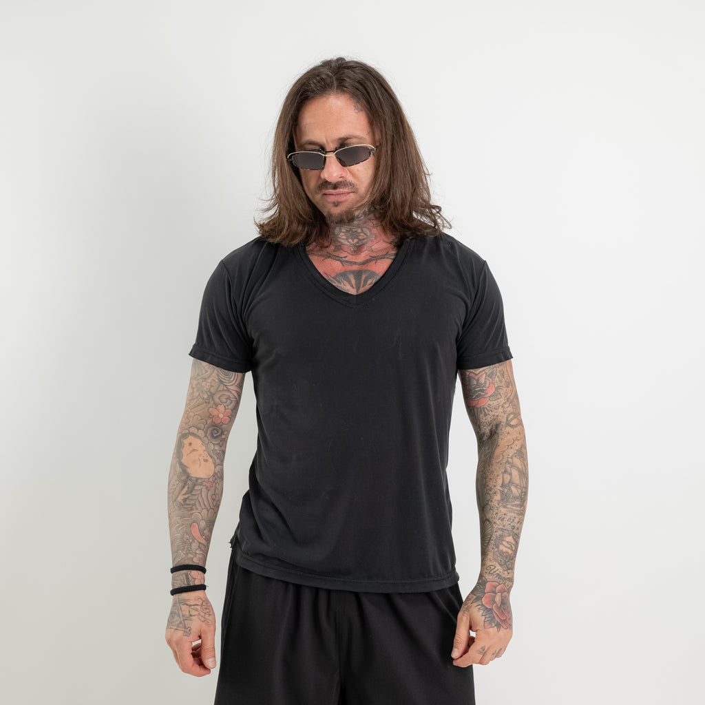 T-shirt scollo a V