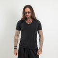 T-shirt scollo a V