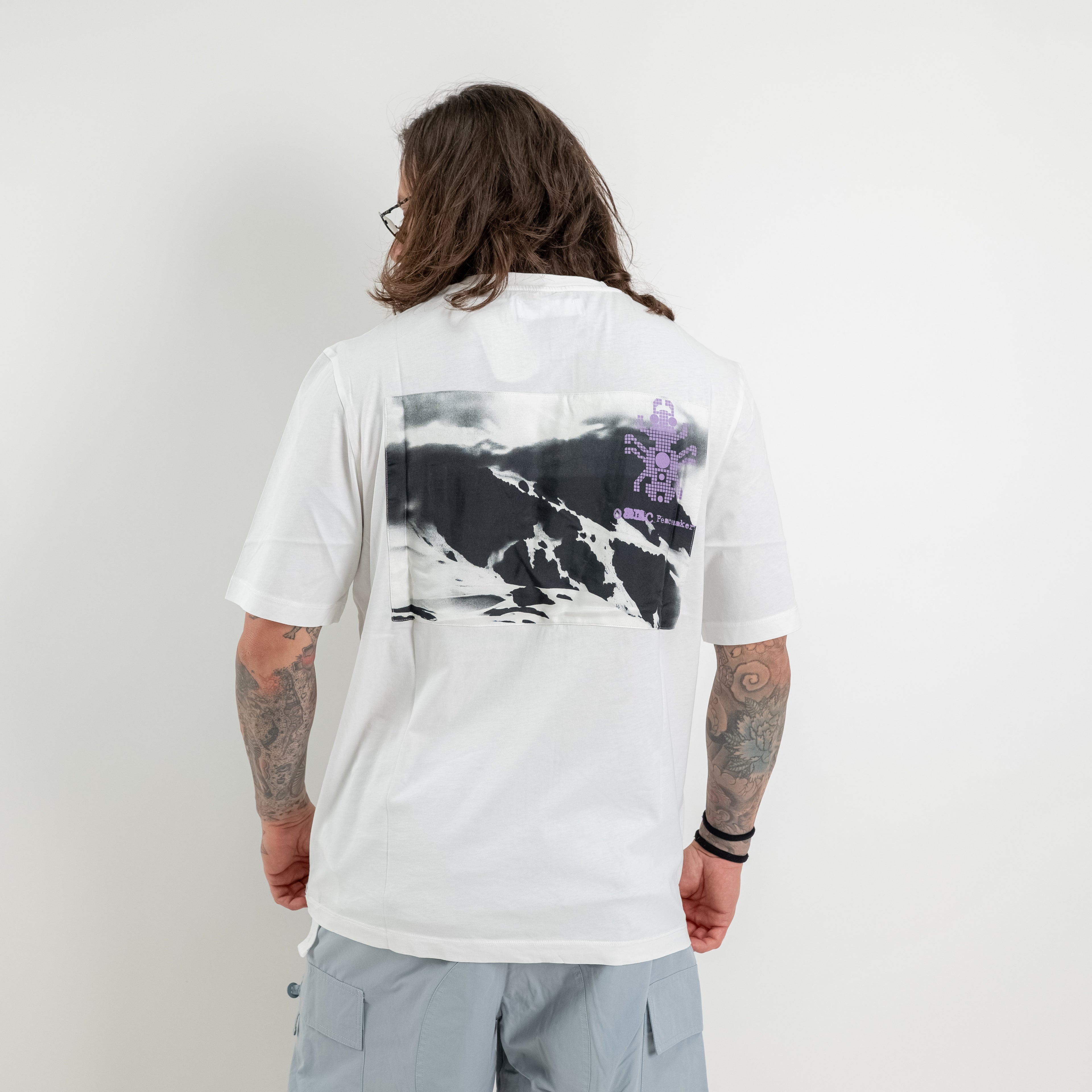 T-Shirt oversized stampa Panorama