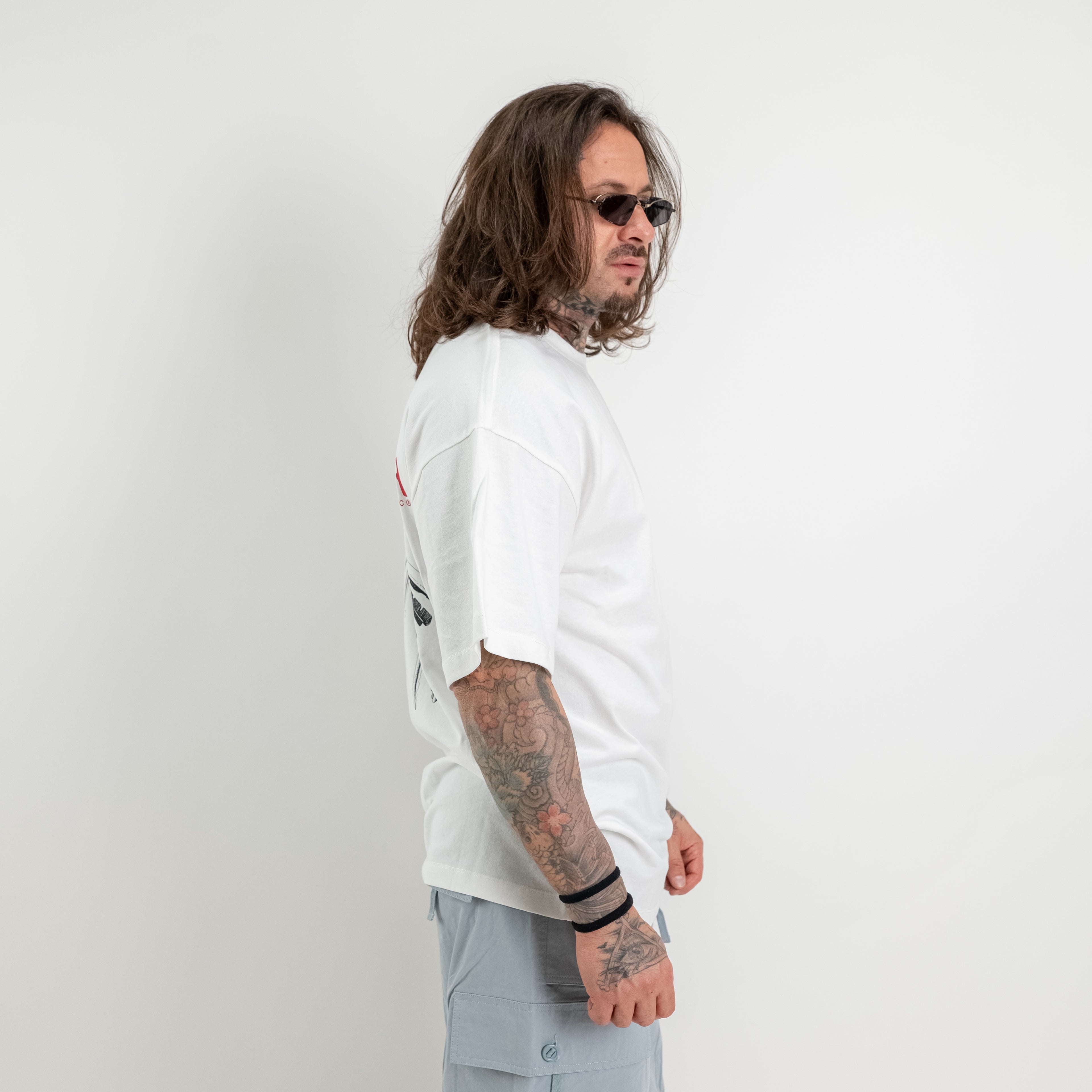 T-Shirt oversized stampa Keys