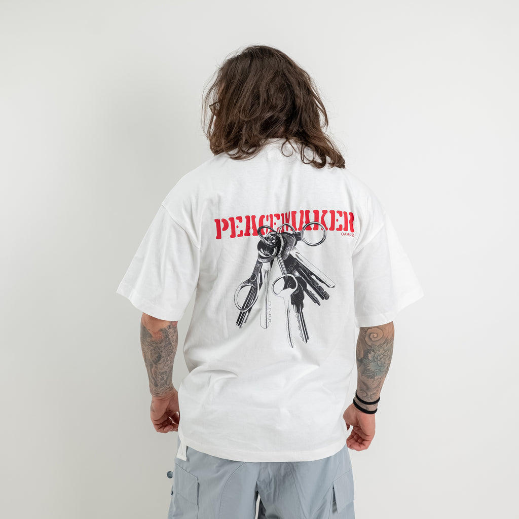 T-Shirt oversized stampa Keys