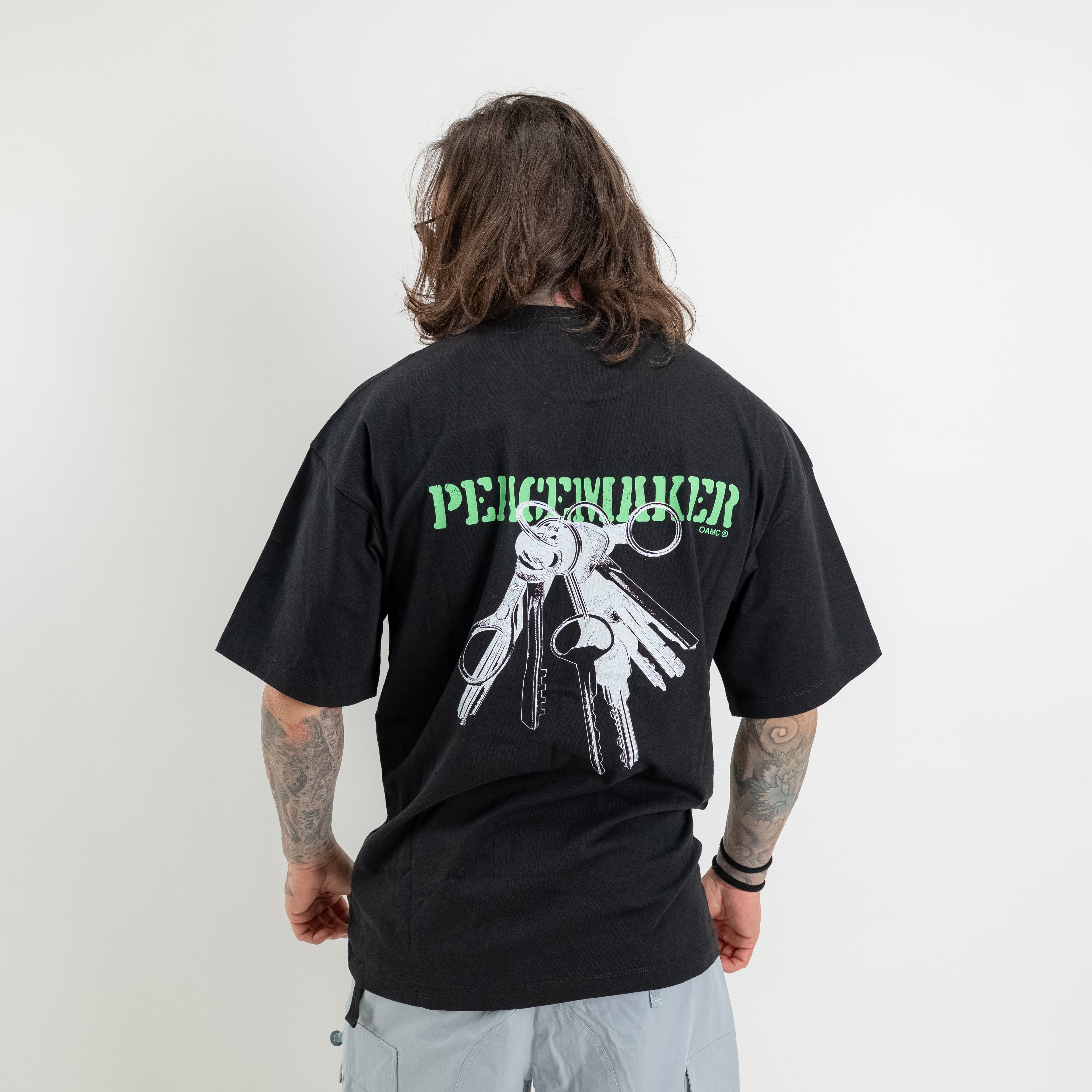 T-Shirt oversized stampa Keys