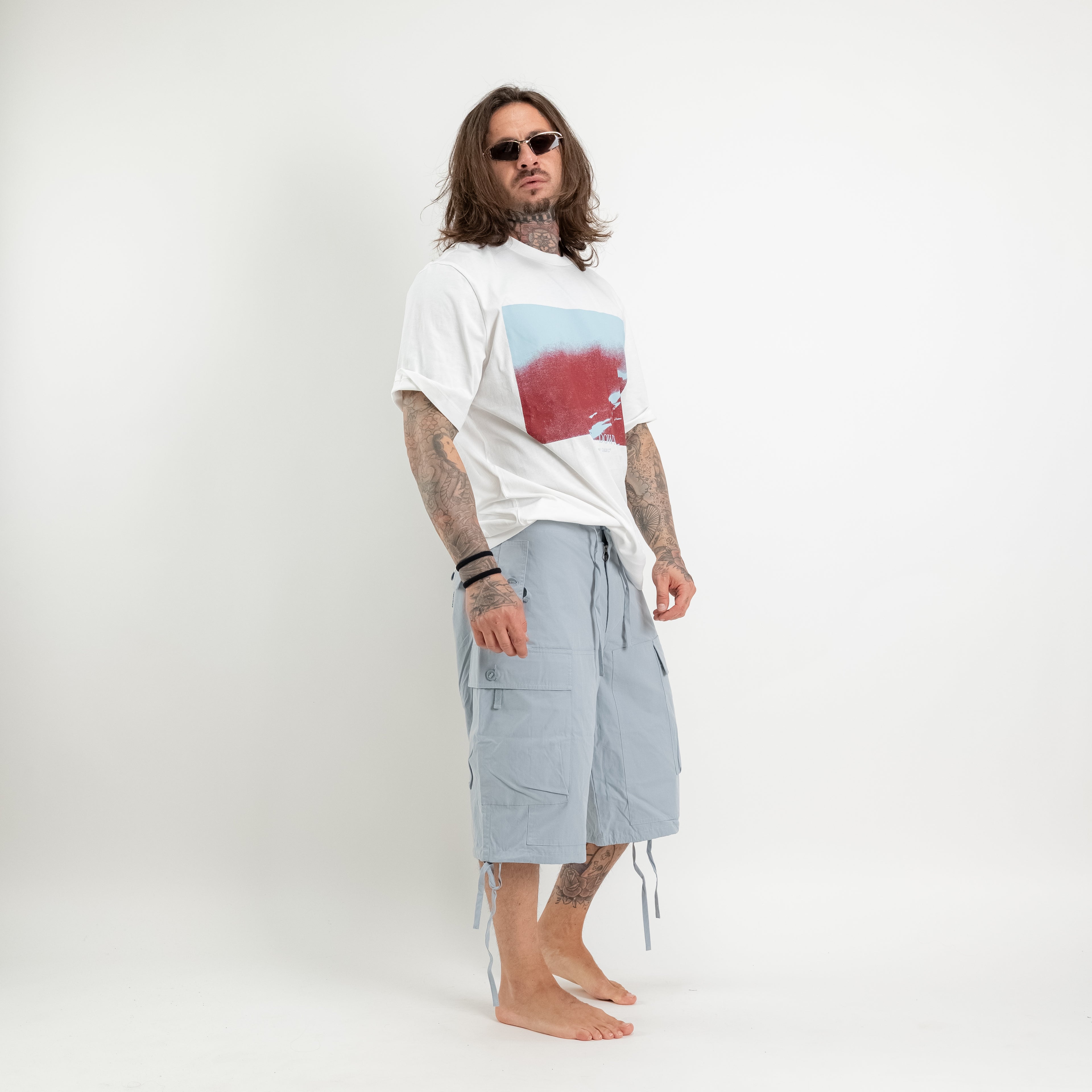 T-Shirt stampa SLOW DOWN