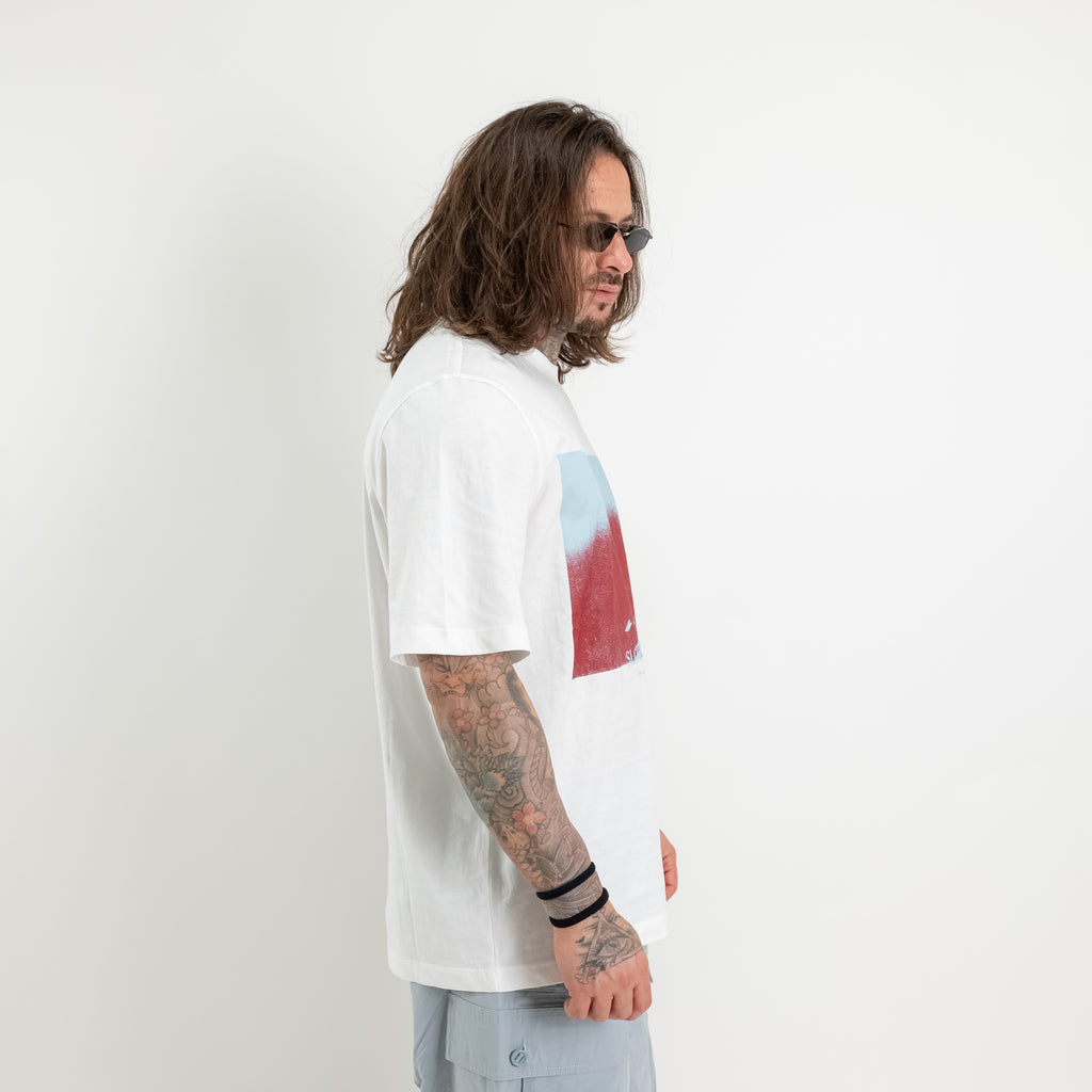 T-Shirt stampa SLOW DOWN