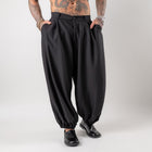 Pantalone ballon in fresco lana