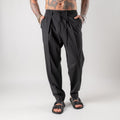 Relaxed trousers with elasticated waist