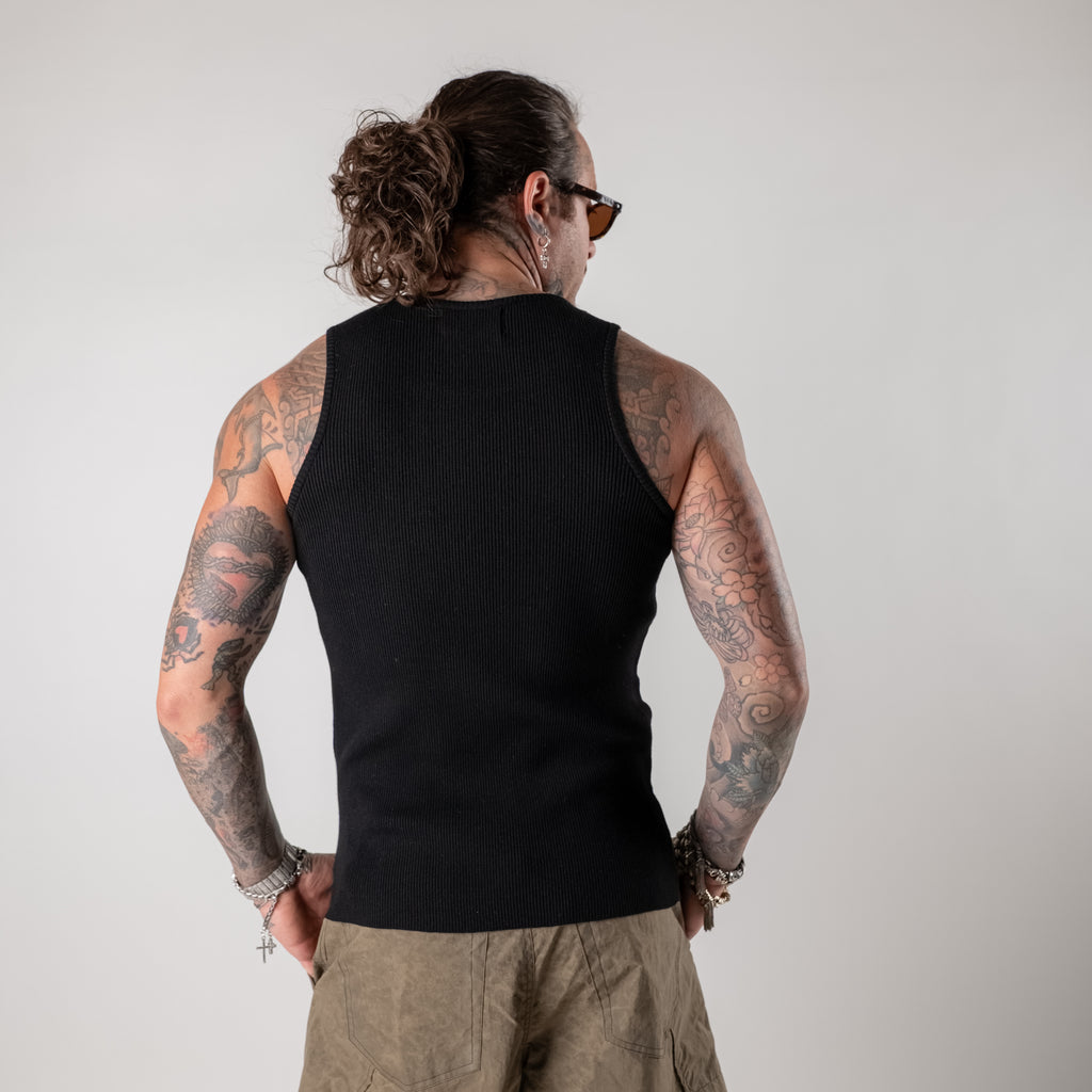 Ribbed tank top